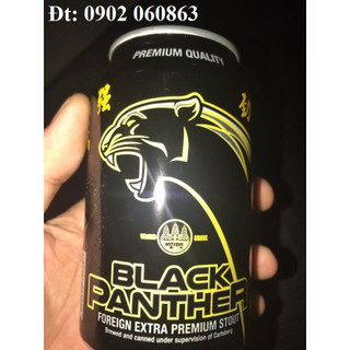 Bia black panther thùng 24 lon 330ml - made in campuchia