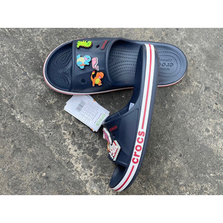 (Chính hãng) Crocs quai ngang xanh navy