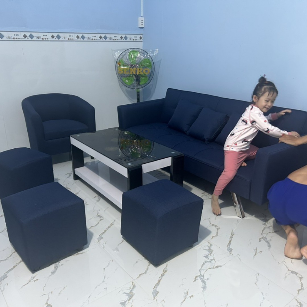 Bộ sofa phòng tiếp đón khách 8 món siêu bền , sofa căn hộ hàng hiệu bh một năm - nhãn hiệu Ngọc Mai | BigBuy360 - bigbuy360.vn