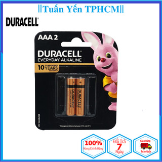 Pin AA Duracell Alkaline 1.5V Duracell MN1500 LR6 Vỉ 2 viên - TOPPIN
