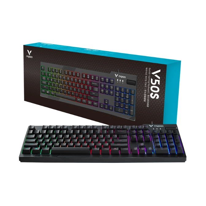 Bàn Phím Gaming Rapoo V50S RGB - Hàng Chính Hãng