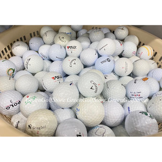 Bóng golf tặng(bóng đã qua sử dụng mới 90%)