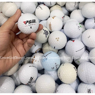 Bóng golf tặng(bóng đã qua sử dụng mới 90%)