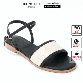 Giày sandals đi học , giày sandals nữ quai hậu bản ngang - thenysmile - kenta