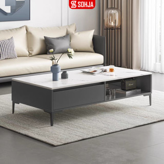 Bàn trà sofa mặt vân đá sang trọng hiện đại thương hiệu SOHJA - SP296 