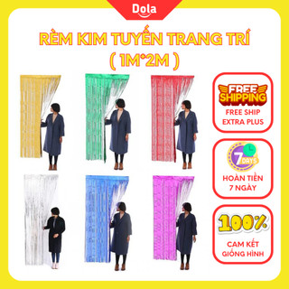 Rèm kim tuyến trang trí tiệc sinh nhật, làm background, backdrop kích thước 1x2m siêu đẹp ( loại 1)