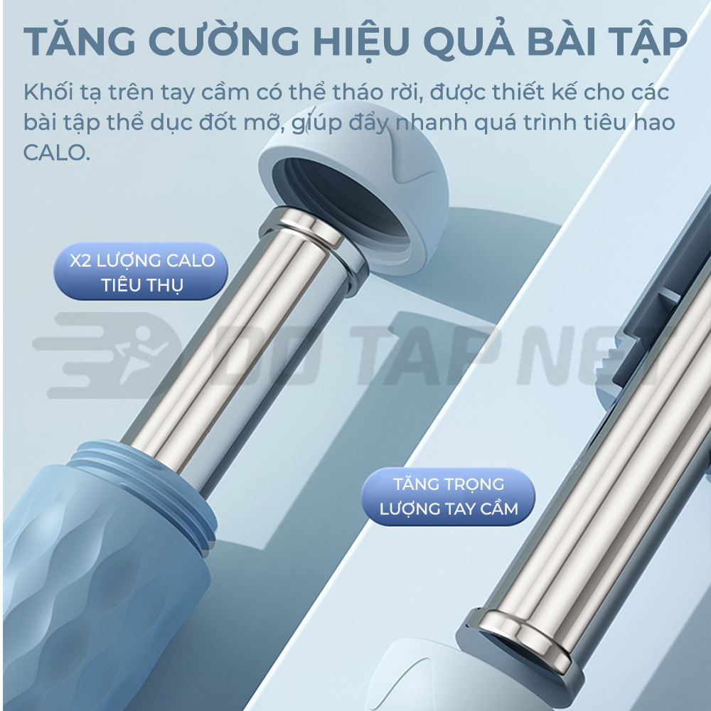 Dây Nhảy Thể Lực Đếm Số Tự Động Không Dây Dạng Bóng Lớn  6,5cm Phiên Bản Nâng Cấp Hẹn Giờ