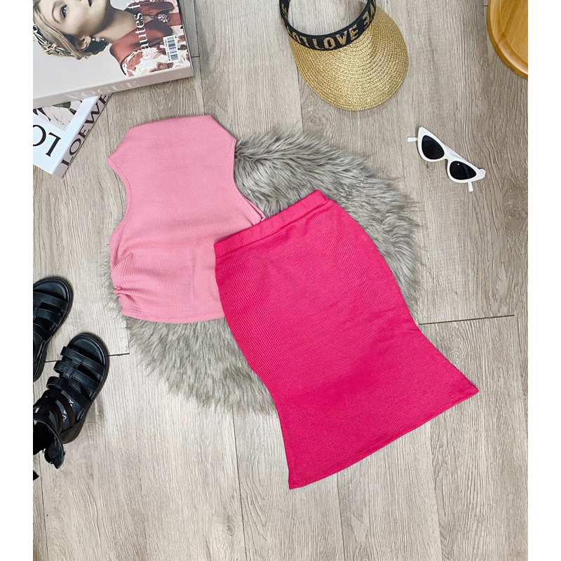 Set váy đuôi cá xinh xắn cho bé