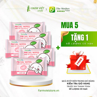Khăn ướt mini chăm sóc da Pharmacity | Farm Việt Store