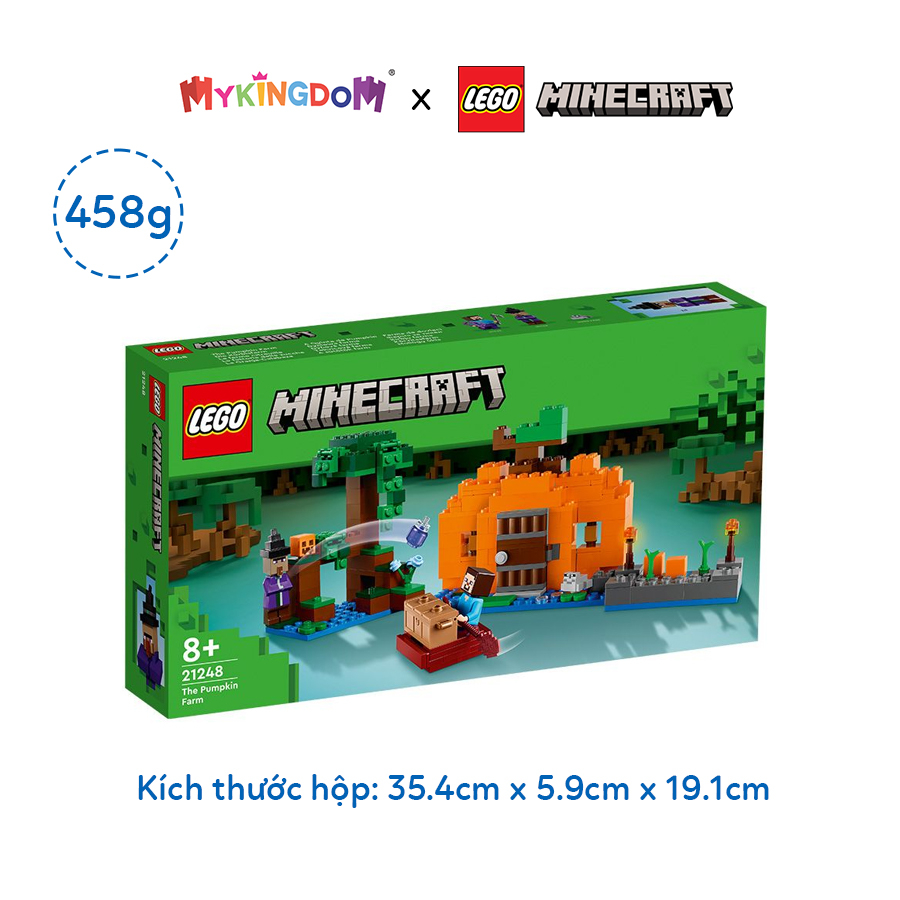 Đồ Chơi Lắp Ráp Nông Trại Bí Ngô LEGO MINECRAFT 21248