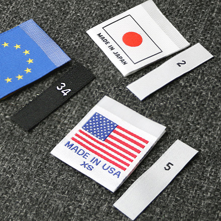 Size Số Tem_nhãn dệt_nhãn mác quần áo_50pcs_Size 25 to 49