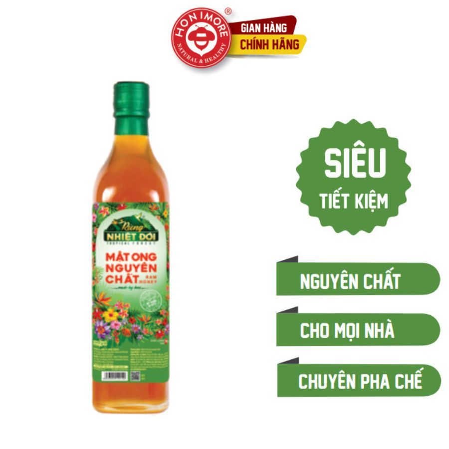 Mật ong nguyên chất Rừng Nhiệt Đới 700g