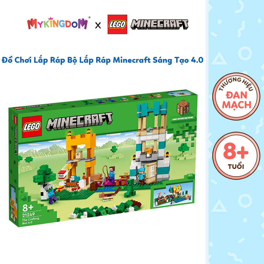Đồ Chơi Lắp Ráp Bộ Minecraft Sáng Tạo 4.0 LEGO MINECRAFT 21249