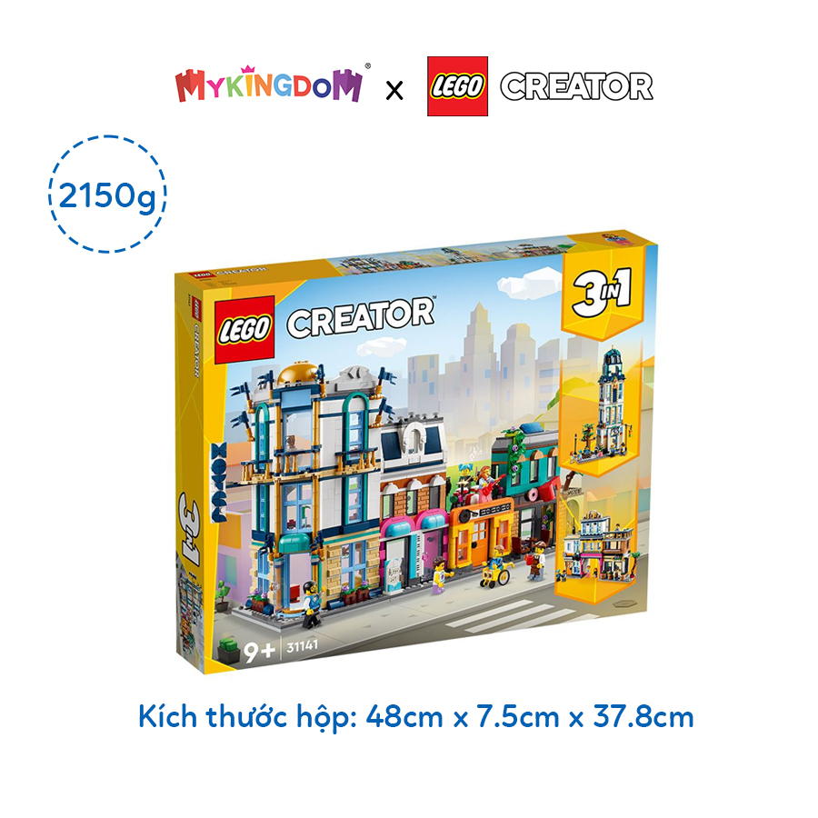 Đồ Chơi Lắp Ráp Khu Phố Trung Tâm LEGO CREATOR 31141