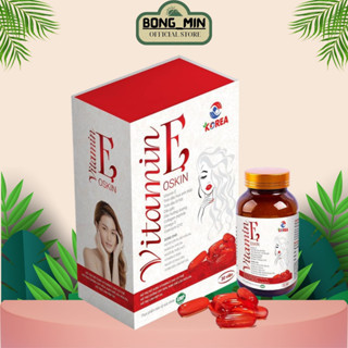 Vitamin e oskin đỏ 1250mg / viên, hộp lọ 30 viên uống đẹp căng bóng da,hỗ trợ sức khỏe