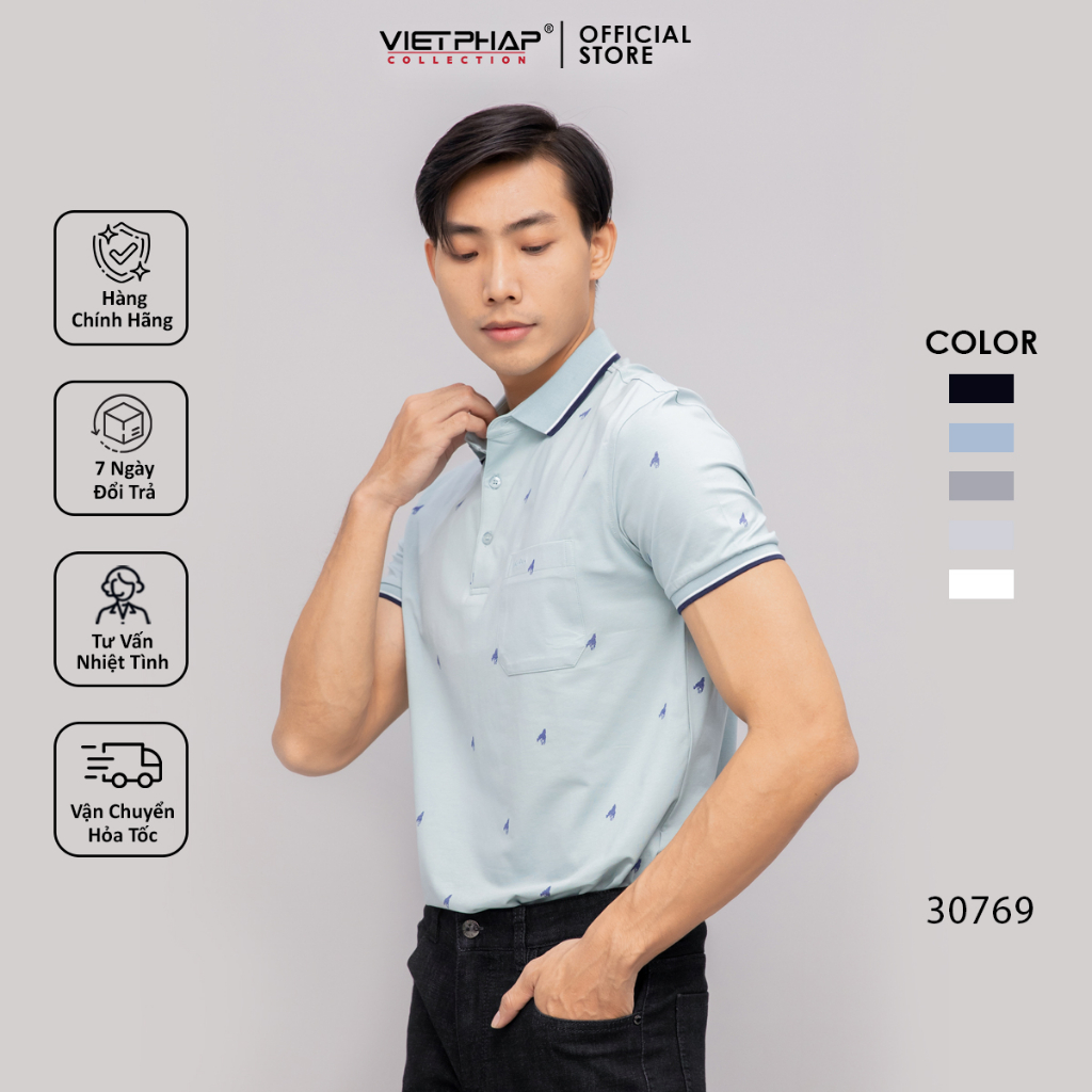 Áo Thun 4 Chiều Lạnh Cao Cấp VIỆT PHÁP / Form Luxury - Chất liệu cotton co dãn và thấm hút mồ hôi tốt 30769