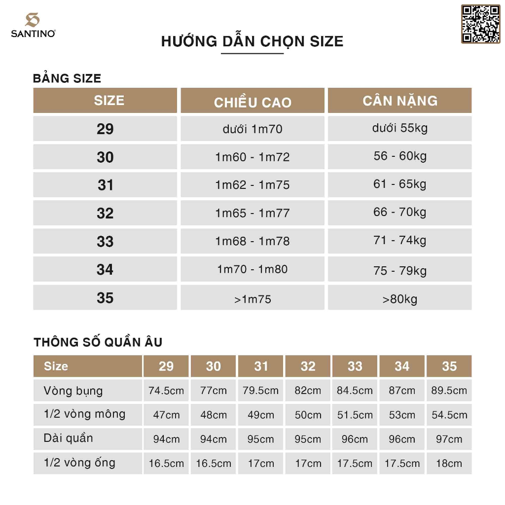 Quần Âu Nam Dáng Trẻ Hàn Quốc Cao Cấp Slim Fit Santino, Co Giãn Thoải Mái, Không Bai Xù, Mất Màu Khi Giặt Q108