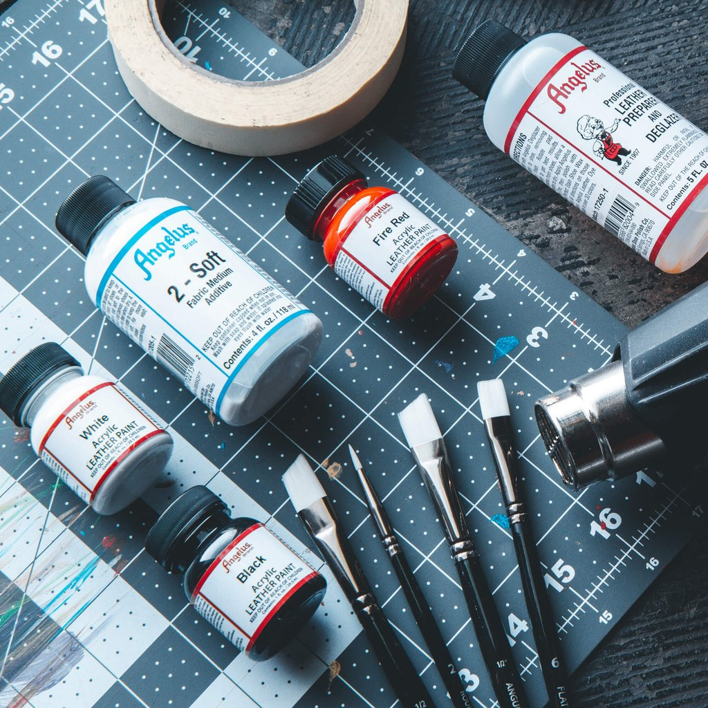 Màu custom giày Angelus Leather Paint chính hãng USA 12ml - Bảng 1