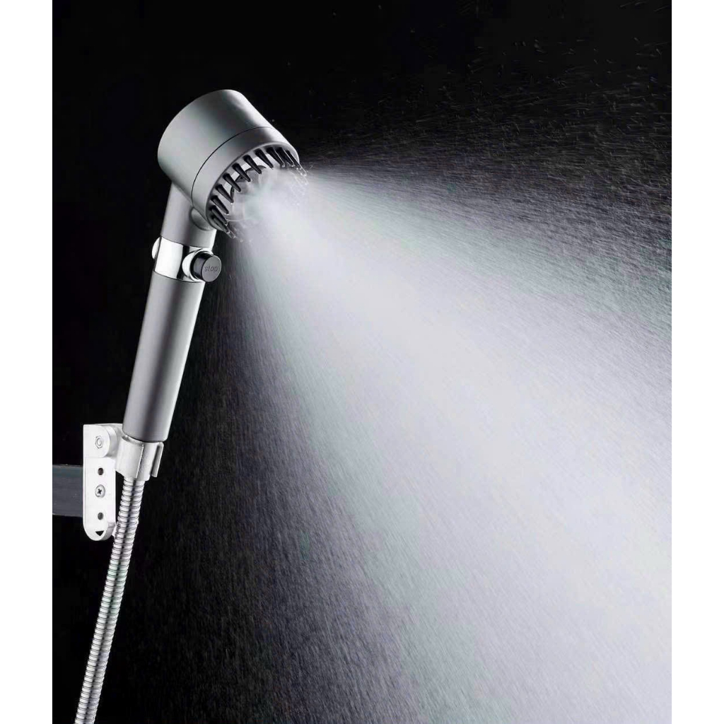 Vòi hoa sen tăng áp cao cấp, massage, 3 chế độ giúp trải nghiệm tắm của bạn thật sự thư giãn, bảo hành 1 năm