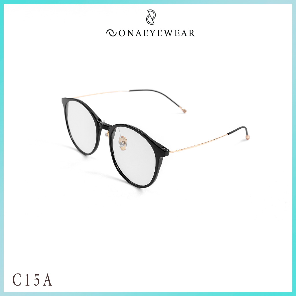 Gọng Kính Cận nam nữ Sona Eyewear Chất liệu nhựa ABS và kim loại cao cấp - C15