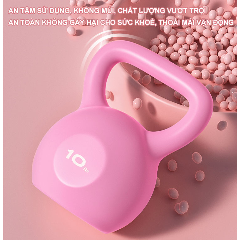 KETTLEBELL - Tạ Bình Vôi,Tạ Ấm,Tạ Quai Xách, Tạ Chuông Dụng CụTập Gym ,Săn chắc lưng eo, định hình và giảm mỡ