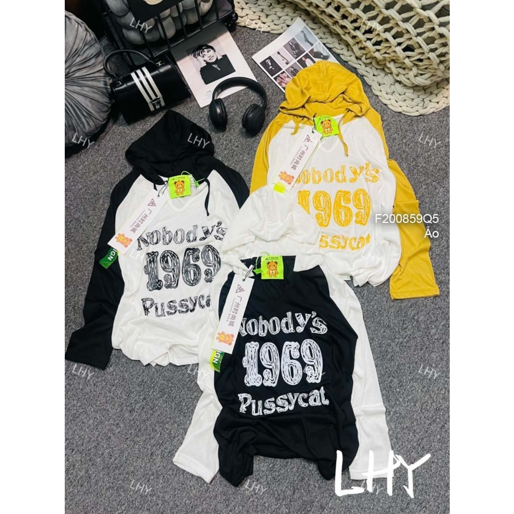 Áo thun giấy cổ tim tay dài hàng đẹp QC! | TOMBI SHOP