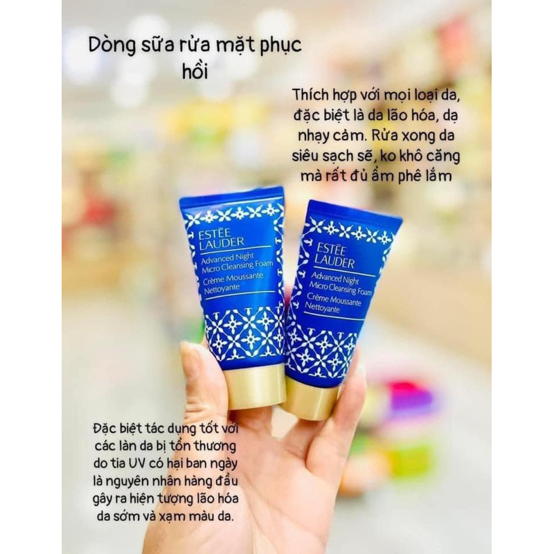 Sữa rửa mặt estee lauder advanced night