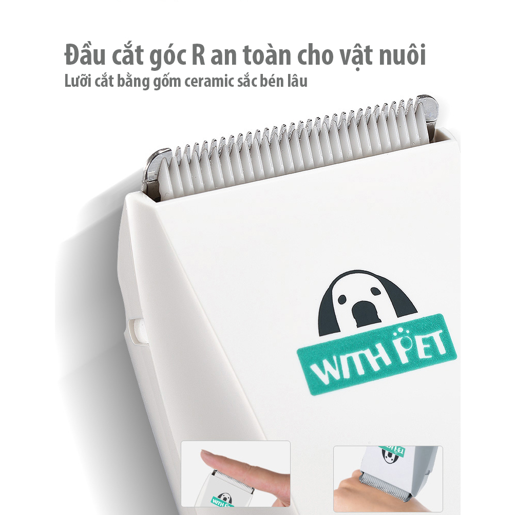 Tông Đơ Cắt Tỉa Lông Chó Mèo Chuyên Dụng Codos Chính Hãng CP-6800