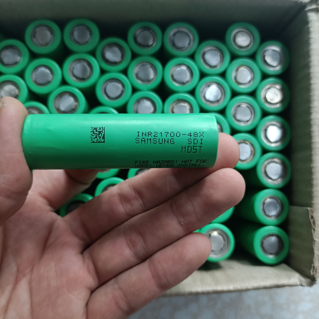 Pin 21700 Samsung 48x dung lượng 4500mah, pin sạc dự phòng, pin đèn pin