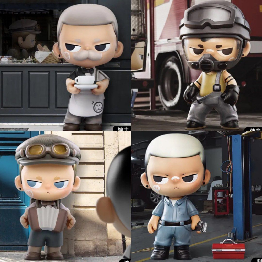 POP MART Art Toys Kubo Walks Of Life Series Quà Tặng Sinh Nhật Dễ Thương Mô Hình Hành Động Trẻ Em Đồ Trang Trí Để Bàn