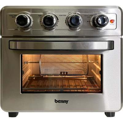 Nồi Chiên Không Dầu Cơ Benny BAF-210 màu Silver dung tích 21 Lít công suất 1700W, Rapid Air - Hàng Chính Hãng