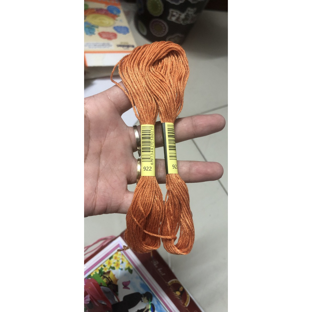 Chỉ thêu cotton, thêu tranh chữ thập, mã chỉ từ 900 đến 967