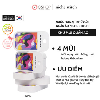 Nước Hoa Xịt Khử Mùi Quần Áo NICHE STITCH_Mỹ phẩm Hàn Quốc chính hãng
