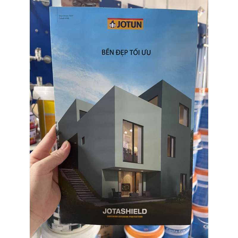 bảng màu Sơn ngoại thất jotun jotashield tối ưu