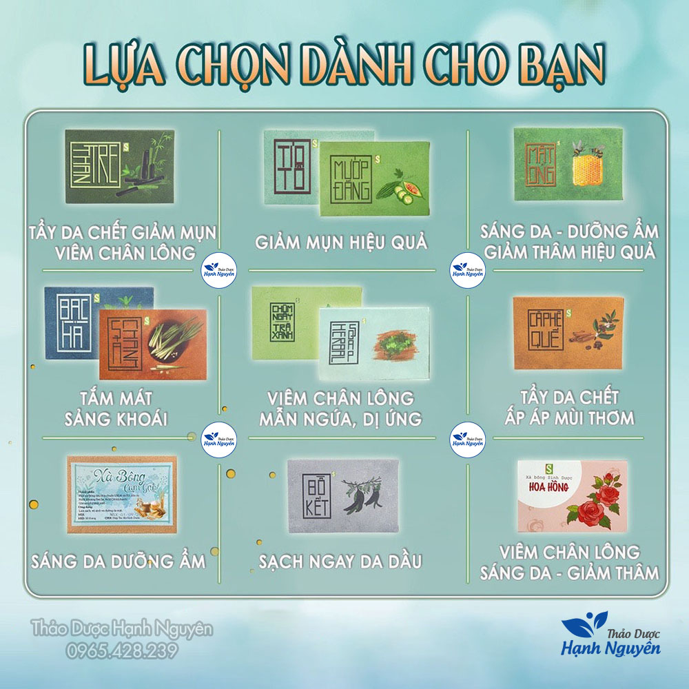 Xà bông sinh dược xơ mướp sả chanh làm sạch và mềm da chiết xuất từ thiên nhiên, an toàn 100g - Thảo Dược Hạnh Nguyên