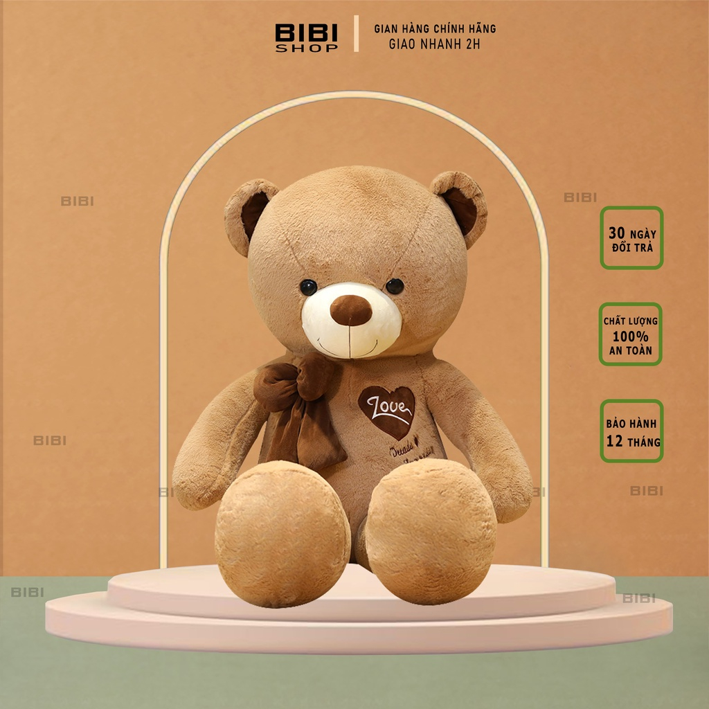 Gấu bông teddy siêu to cỡ lớn siêu đẹp siêu cute, Gấu bông sang trọng, Đồ chơi thú bông - SANBEO.VN