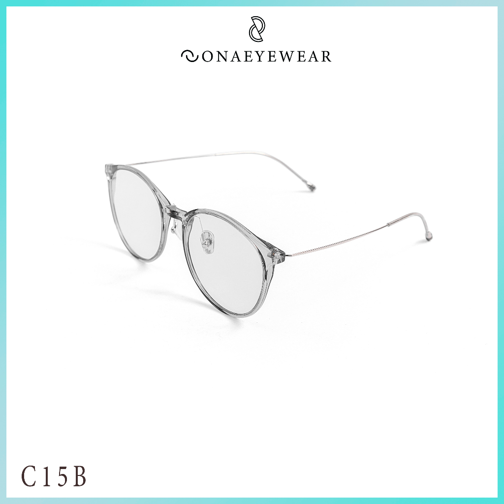 Gọng Kính Cận nam nữ Sona Eyewear Chất liệu nhựa ABS và kim loại cao cấp - C15