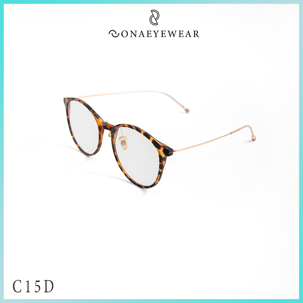 Gọng Kính Cận nam nữ Sona Eyewear Chất liệu nhựa ABS và kim loại cao cấp - C15