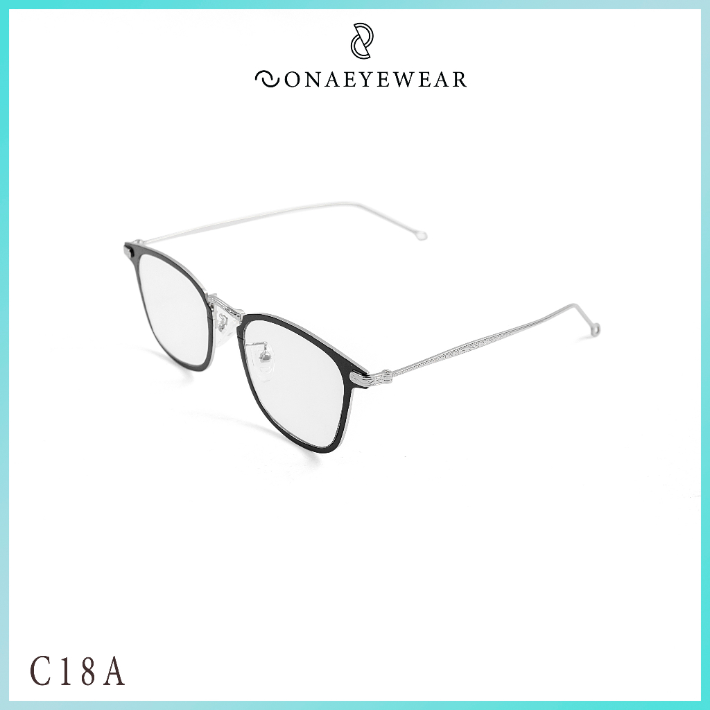 Gọng Kính Cận nam nữ Sona Eyewear Chất liệu nhựa ABS và kim loại cao cấp - C18