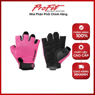 Găng tay tập gym harbinger power 2.0 pink