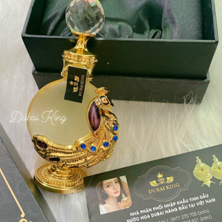 Tinh Dầu Nước Hoa Dubai king Phượng hoàng Gold (Công Vàng) 15ml mùi hương được giới nghệ sỹ tin dùng thơm lâu 48h
