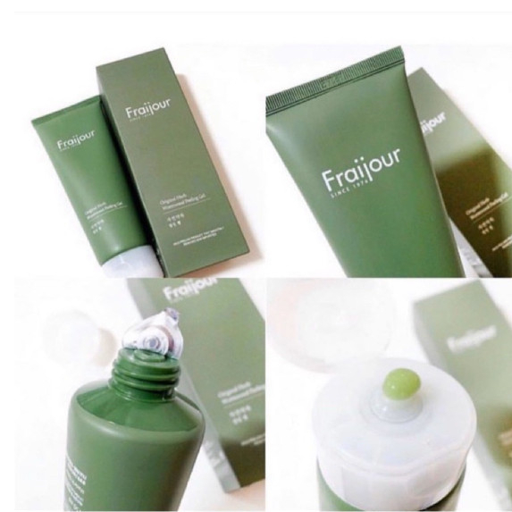 Tẩy Da Chết Toàn Thân thảo mộc Fraijour Original Herb Wormwood Peeling Gel Chiết Xuất Ngãi Cứu 150ml - Han Cosmetics