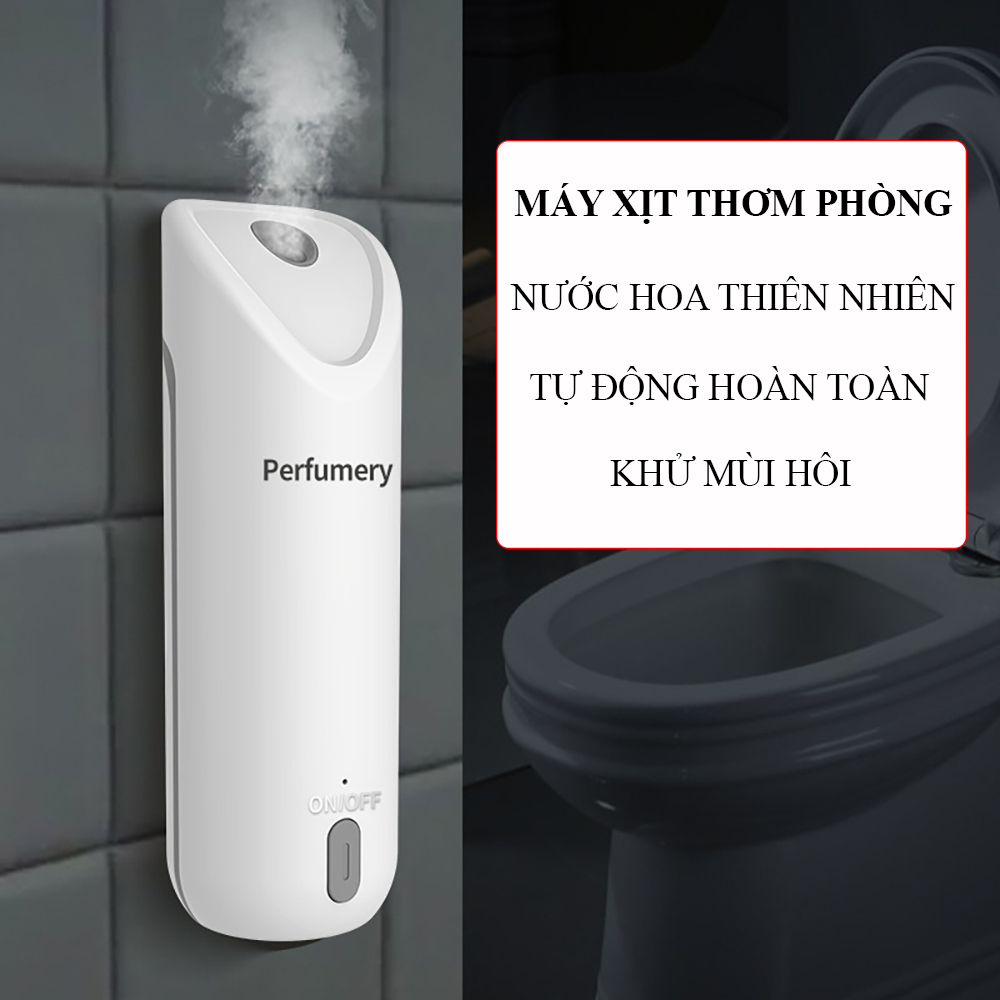 Máy Khuếch Tán Tinh Dầu Nước Hoa Thông Minh Tự Động Máy Xông Tinh Dầu Phòng Ngủ Máy Phun Sương Tinh Dầu Tỏa Hương Thơm