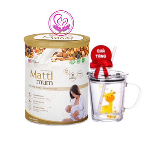 Sữa hạt lợi sữa Matti Mum lon 650g - Sữa mẹ về nhanh, giàu dinh dưỡng
