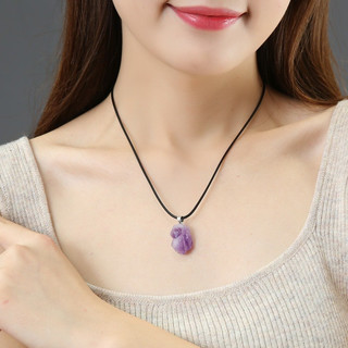 Vòng cổ thạch anh tím Choker mang lại may mắn - Lador Jewelry