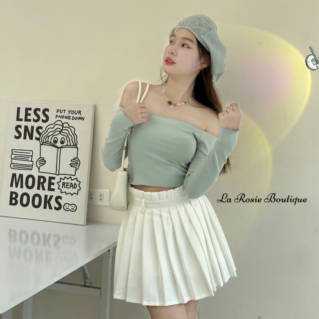 Chân váy xếp ly tennis năng động, cá tính - La Rosie Boutique