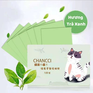 Giấy Thấm Dầu Gói 100 Tờ Hàng Nội Địa