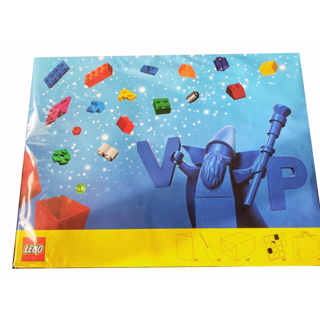 LEGO 5006058 Bộ túi và giấy gói quà LEGO VIP