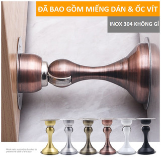 Chặn cửa chống va đập, chặn cửa siêu hít, Nam châm hít cửa mạnh chuyên cho cửa nặng, to, giữ cửa chắc chắn