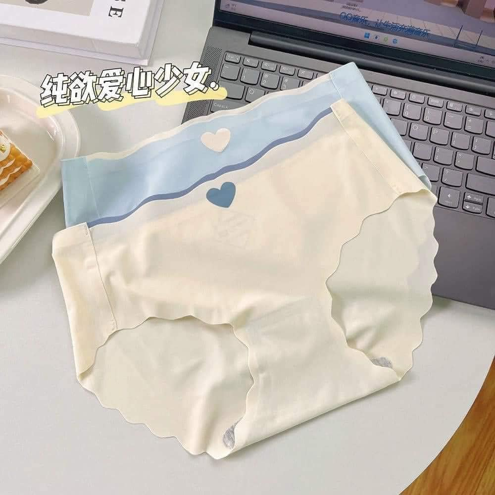 Sét 10 quần lót nữ đúc tim không viền